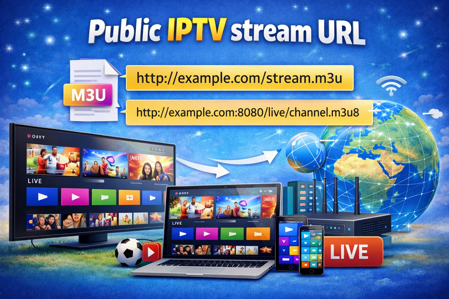 Public IPTV Stream URL : Guida Completa per Trovare, Verificare e Usare Link IPTV 1 Pubblici in Sicurezza